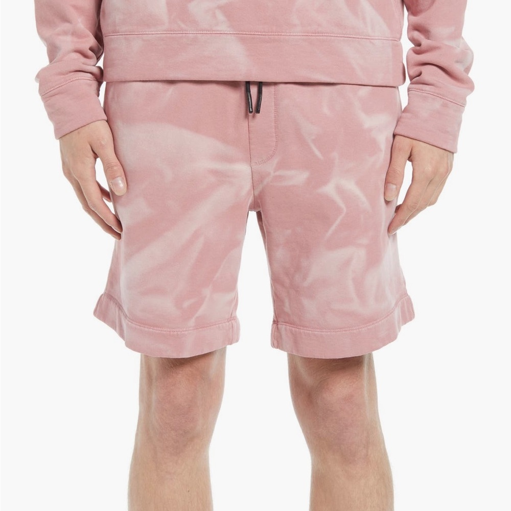 Boss Pink Athletic Shorts with Elastic Waistband